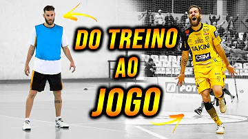 Qual a rotina de treino de um atleta?