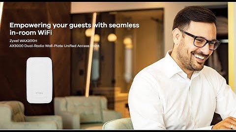 Introducing the new WAX300H AX3000 Dual-Radio Wall-Plate Unified Access Point