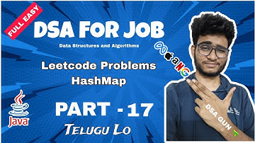 HashMap problems in Leetcode | Part - 17 | DSA in java | Engineering Animuthyam