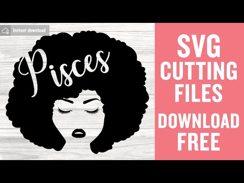 Pisces Zodiac Svg Cut Files for Cricut Silhouette Free Download