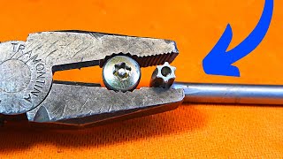 Clever Handyman is not stopped by any security screw - 3 ways to defeat security torx.