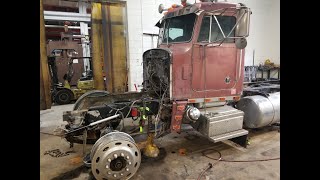 1985 Peterbilt 359 Extended Hood Restoration Part 4: Cab Teardown & Assessment