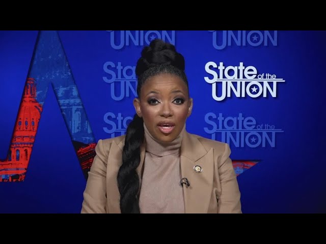 Rep. Jasmine Crockett speaks on Marjorie Taylor Greene's resignation