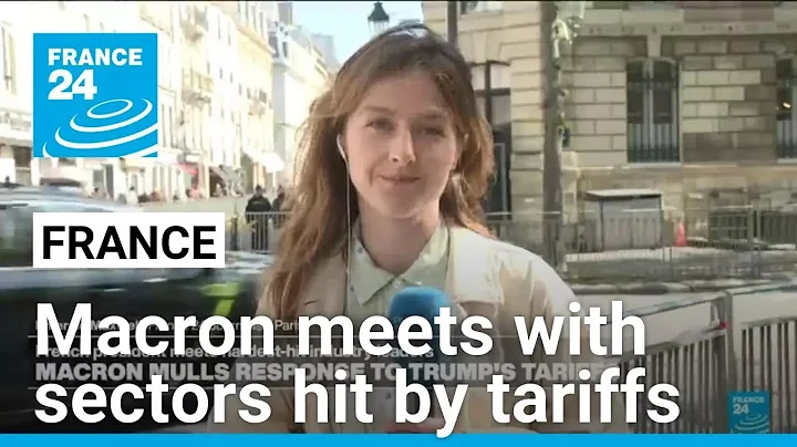 Macron holds meeting with sectors impacted by Trump's tariffs • FRANCE 24 English