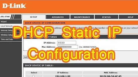 [ DLINK ] Set static IP using DHCP | NETVN