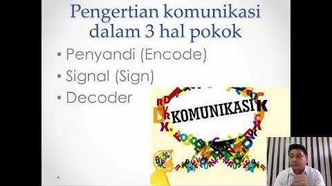 Video Pembelajaran Pengantar Teknologi Informasi & Komunikasi Pertemuan 2