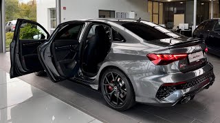 400Hp Rocket Is Here! Audi Rs3 Sound Check And Exterior Details!
