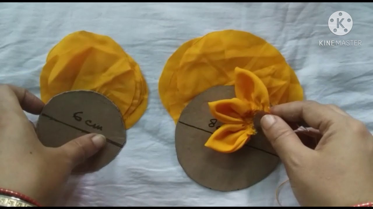 Fabric Sunflower For Various Creativity