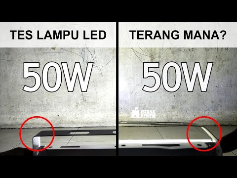 Unboxing Lampu sorot/ Lampu Tembak / Lampu Shooting / Lampu Studio / Lighting LED 50 Watt  STARLUX. 