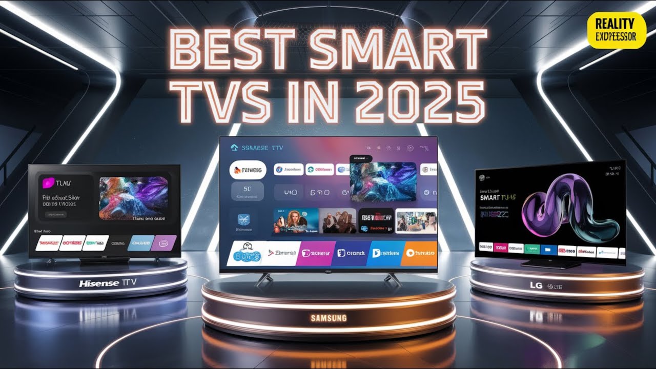 The 5 Best Smart TVs of 2025 – Ultimate Buying Guide - YouTube