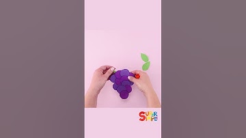 Fruit Fun Crafty Play Set #supersimplecrafts #kidscrafts #diycrafts