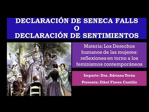 DECLARACIÓN DE SENECA FALLS