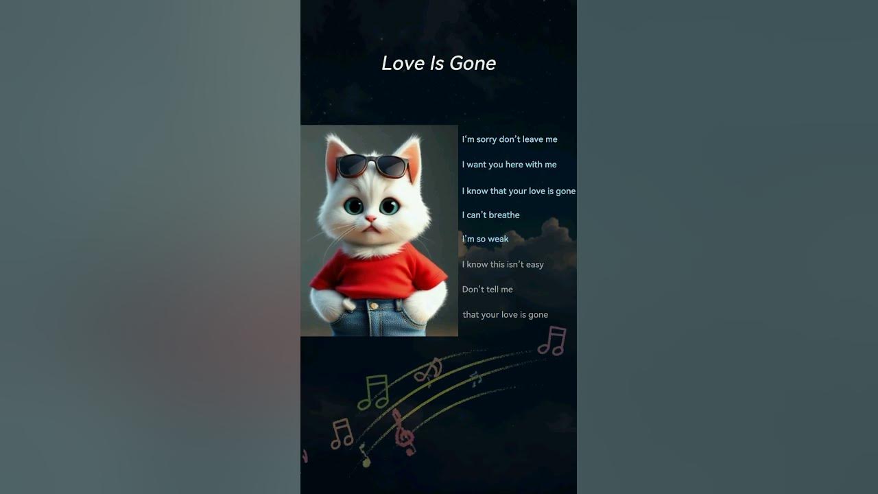 When Cats Sing “Love Is Gone”…💔 This Broke Me