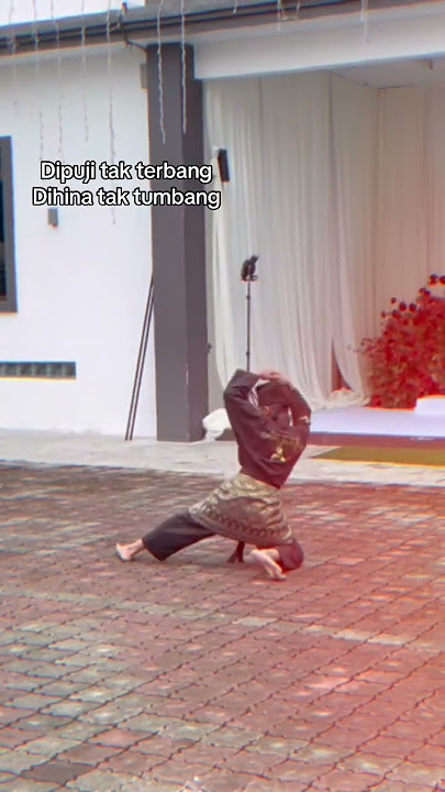 Dipuji tak terbang Dihina tak tumbang.