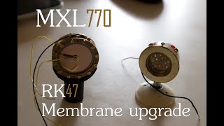 MXL 770 mod RK47 conversion comparison