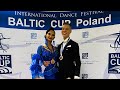 WDSF Baltic Cup 2021, Aurimas Meska &amp; Aine Rutkauskaite LTU