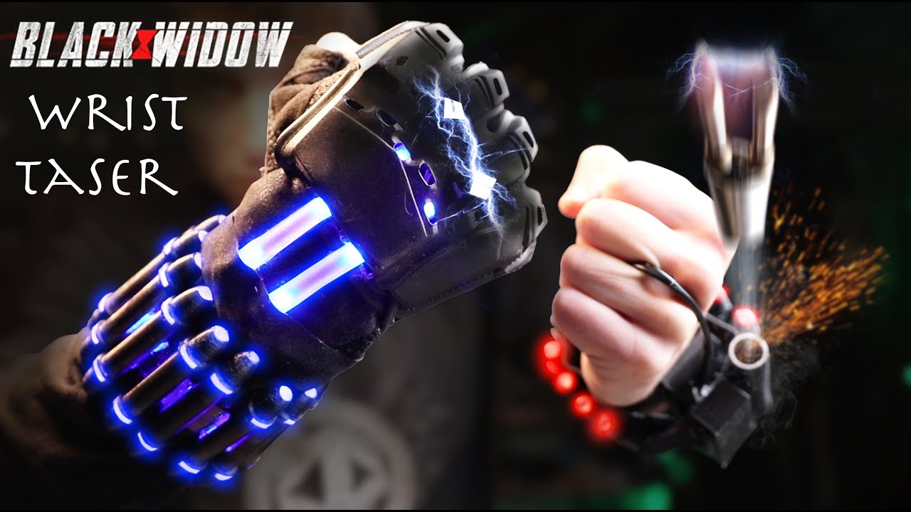 ⁣Make Working Black Widow Bites! - $20 Electric Dart Gloves (30 Million Volts)