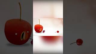 Chuchel wants to eat a huge cherry, but she almost ate him. Chuchel game #bestmoments #best #shorts