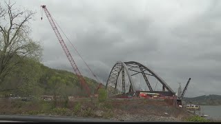 JUST IN - Wellsburg bridge float time changed but still set for Monday