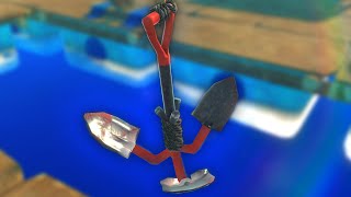 Raft Chapter 2 | SEAGULS, ANCHORS & LADDERS! #5 [Co-op Crafting Survival]