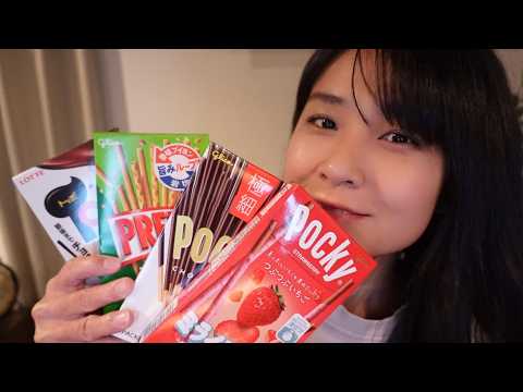 【ASMR】ゼロ距離でポッキー咀嚼音🍫サクサク音