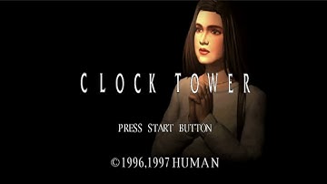 Clock Tower - Sony PlayStation - Intro & Title Screen