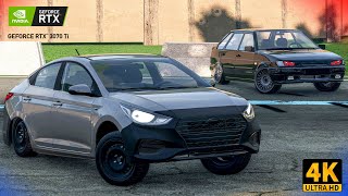 Yetim Uşaq Peredoklu Hyundai Accent Vaz2114 Söhbətə Getdi Beamng.driver