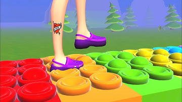 Tippy Toe 👸👑 🌈 NEW UPDATE!! All Levels Gameplay Walkthrough Android, iOS MAX LEVELS!!!