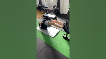 Feet Elevated Hamstring Bridge