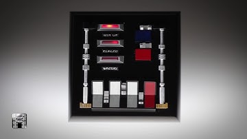 chest box darth vader esb electronics sequence arduino led lighting