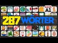 #166 | 287 Wörter A1 | Wortschatz Deutsch | die wichtigsten Wörter auf Deutsch | German vocabulary