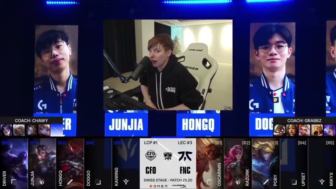 LS CFO vs FNC draft, sion ryze xin zhao blitz counter, kog item, ezreal counter & pairings 15.20