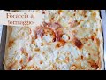 Focaccia al formaggio tipo Recco