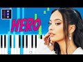 Faouzia Hero Piano Tutorial Faouzia Hero Piano Tutorial