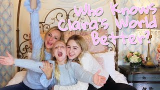 Who Knows Me Better? My Mom or Chloe? | Clara's World