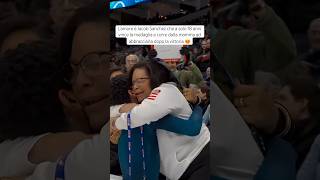 L’amore é Jacob Sanchez che a solo 18 anni vince la medaglia e corre dalla mamma ad abbracciarla♥️