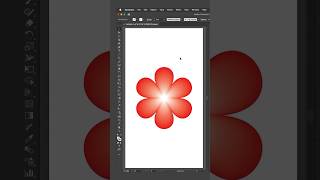 Blossom in Illustrator! 🌸🌺 #shorts