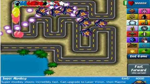 Bloons Tower Defence 4 Sandbox Mode Preview