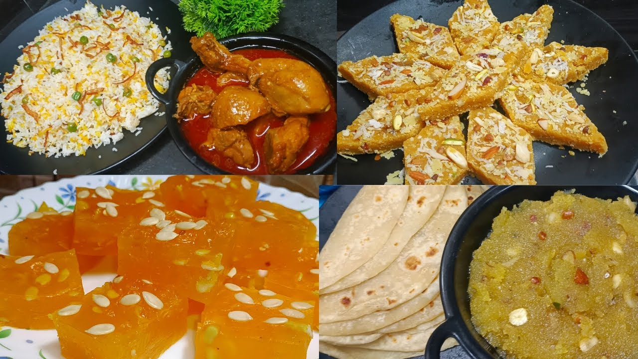 Khamini Roti Kolkata Style Shab E Raat Spicial Halwa Recipes With Soft Dosti Roti ...