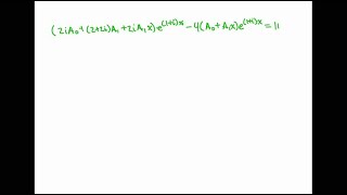 For all problems below, use a complex-valued trial solution to determine a particular solution to t…