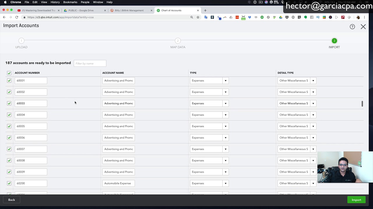 How To Export Chart Of Accounts In Quickbooks