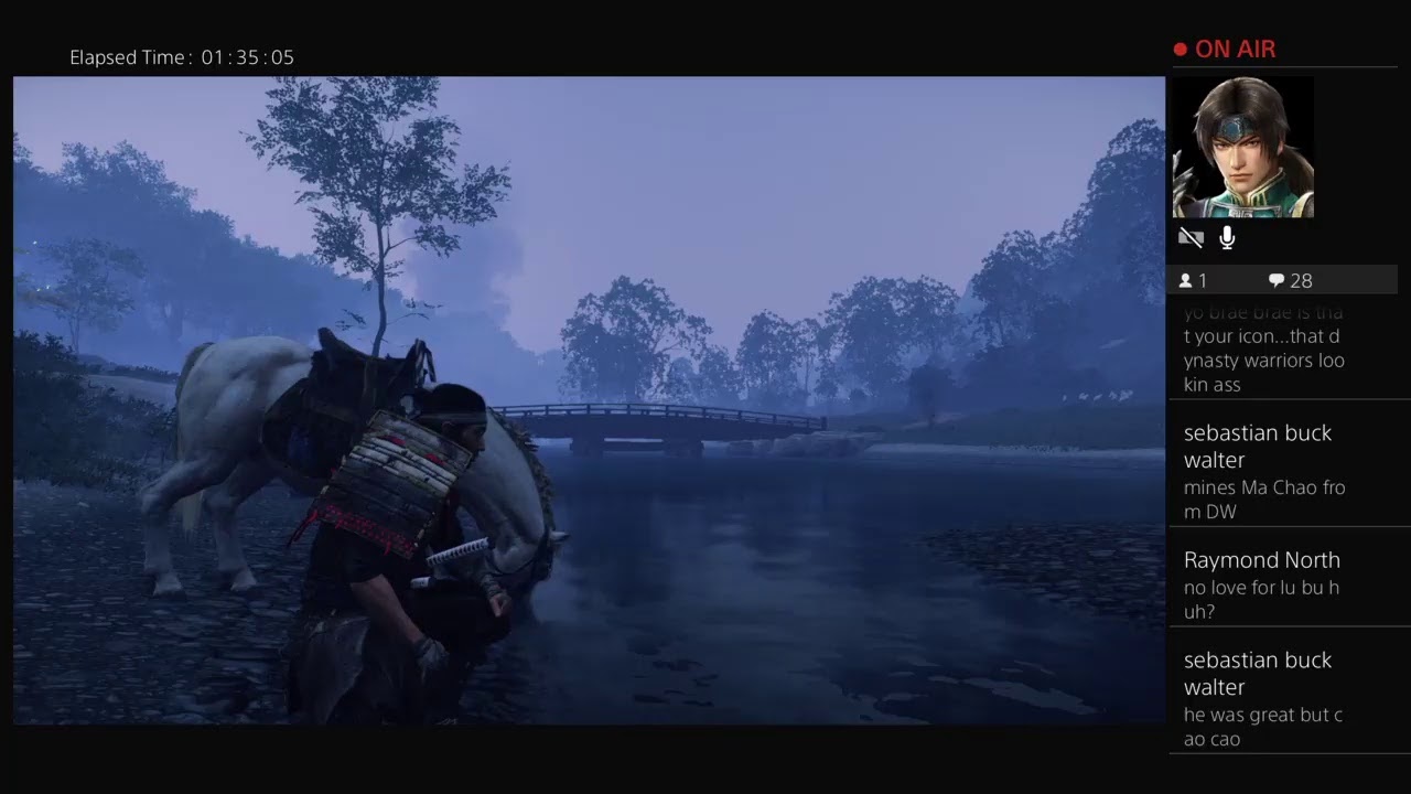 Ghost Of Tsushima Gameplay with CptHawkeye17 PS4