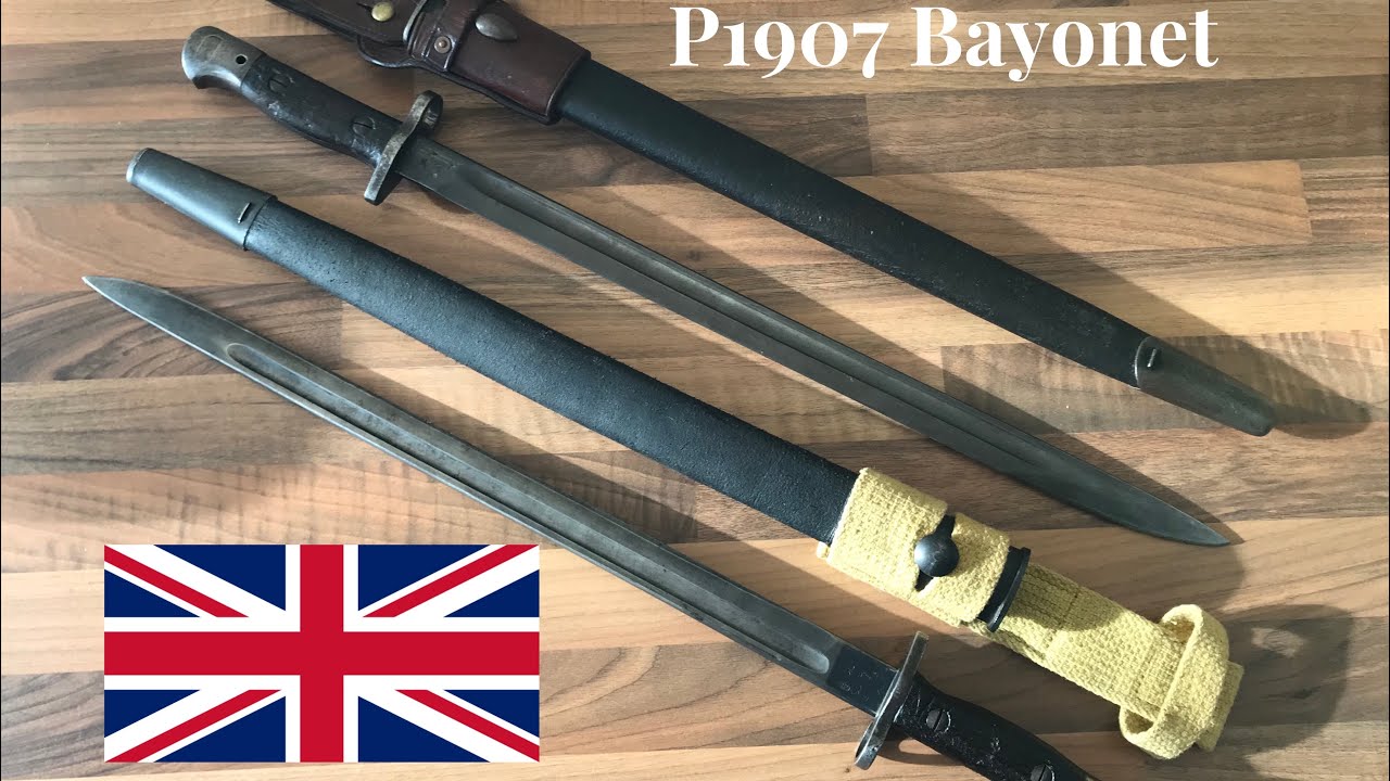 Pattern 1907 bayonet. How to read markings