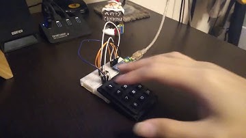 Arduino 矩陣鍵盤測試