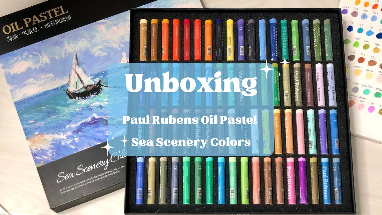 Paul Rubens 72 Colors Artist Oil Pastel