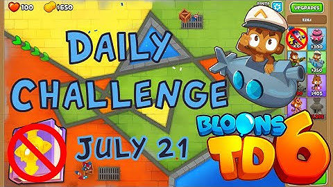 Bloons TD 6 Daily Challenge | Dots Dots Dots Dots | No Hero No MK No Powers Used | July 21 2022