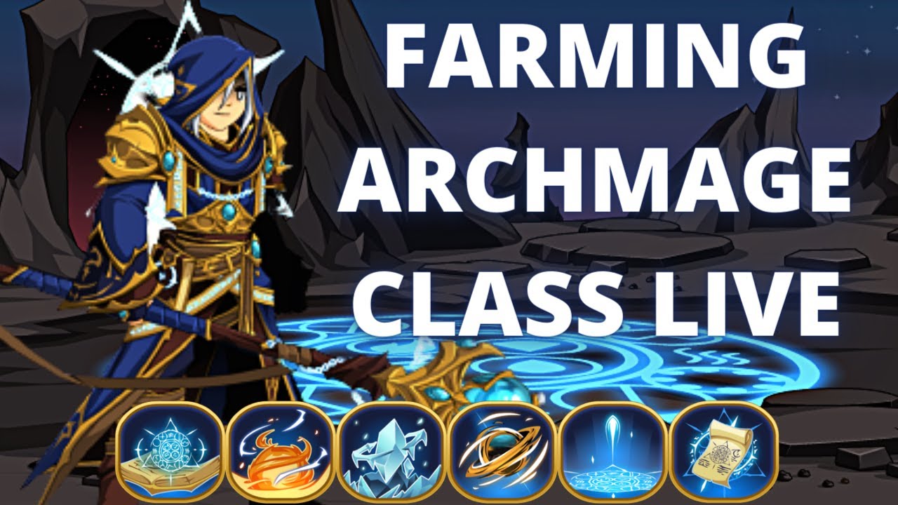 AQW FARMING ARCHMAGE LIVE YouTube