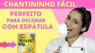 Como fazer chantininho fácil para espatular | passo a passo screenshot 2