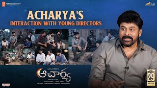Chiranjeevi Interview with Young directors | #Acharya | Ram Charan | Pooja Hegde | Acharya | YouWe