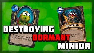 Hearthstone - Killing Dormant Sherazin, Corpse Flower @MaSsanSC